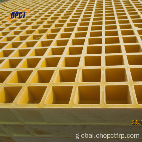 Frp Grating Tree Fiberglass Reinforced Plastic FRP Grating For Drain Cover, GRP Swimming Pool & Deck Overflow Floor Panel Factory Price Manufactory